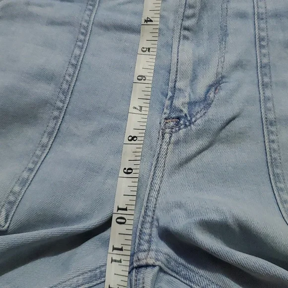 American Eagle Outfitters Light Blue Flare Jeans - Picture 15 of 16